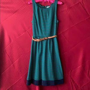 Teal/green dress midi